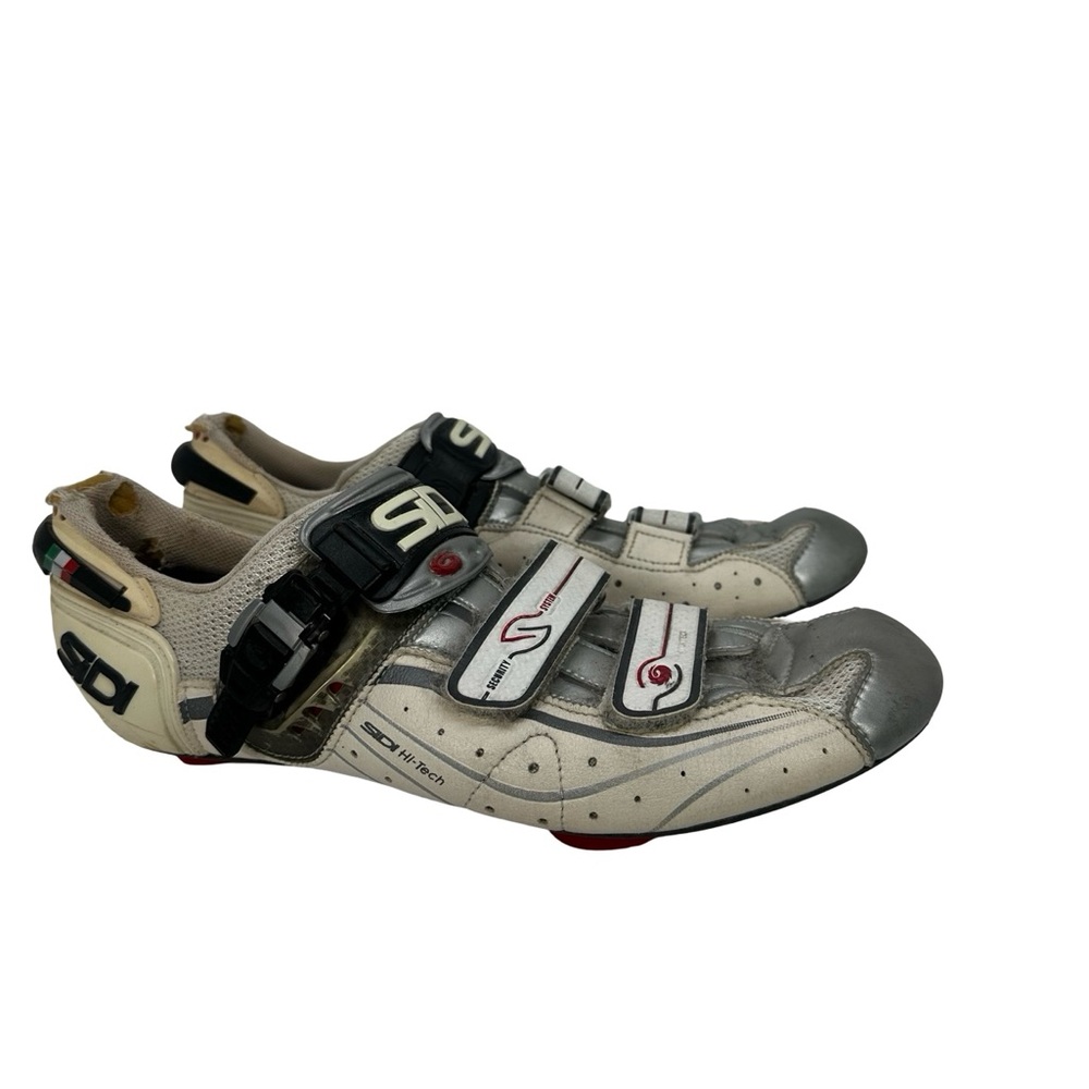 Sidi Genius Road Cycling Shoes, carbon lite soles. Made in Italy 45.5/11